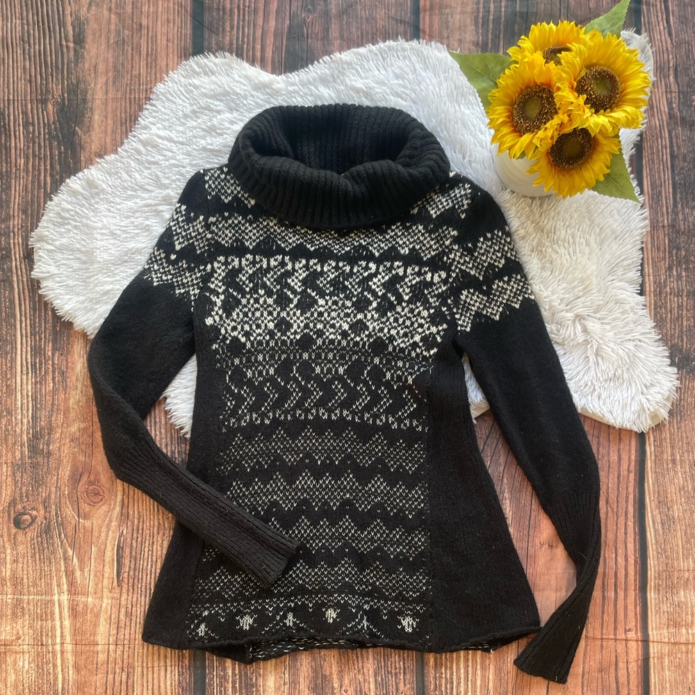 Free People Wool Blend Cowl Neck Sweater - Picture 3 of 8